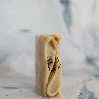 Organic Lemon Poppyseed Scrub Bar